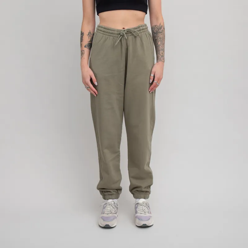Colorful Standard Womens Organic Sweatpants Dusty Olive