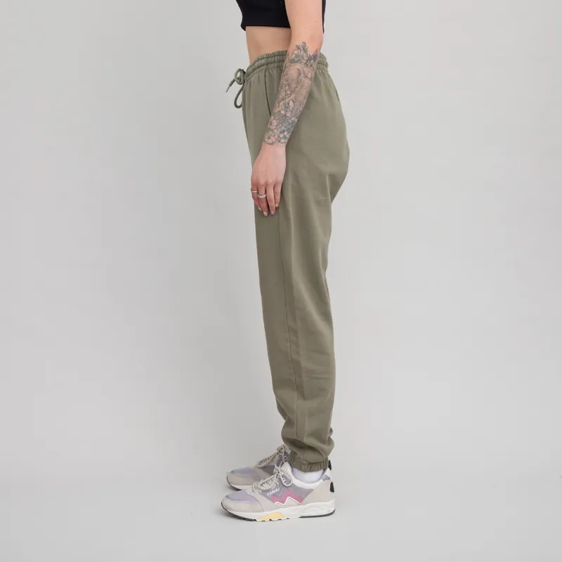 Colorful Standard Womens Organic Sweatpants Dusty Olive-1