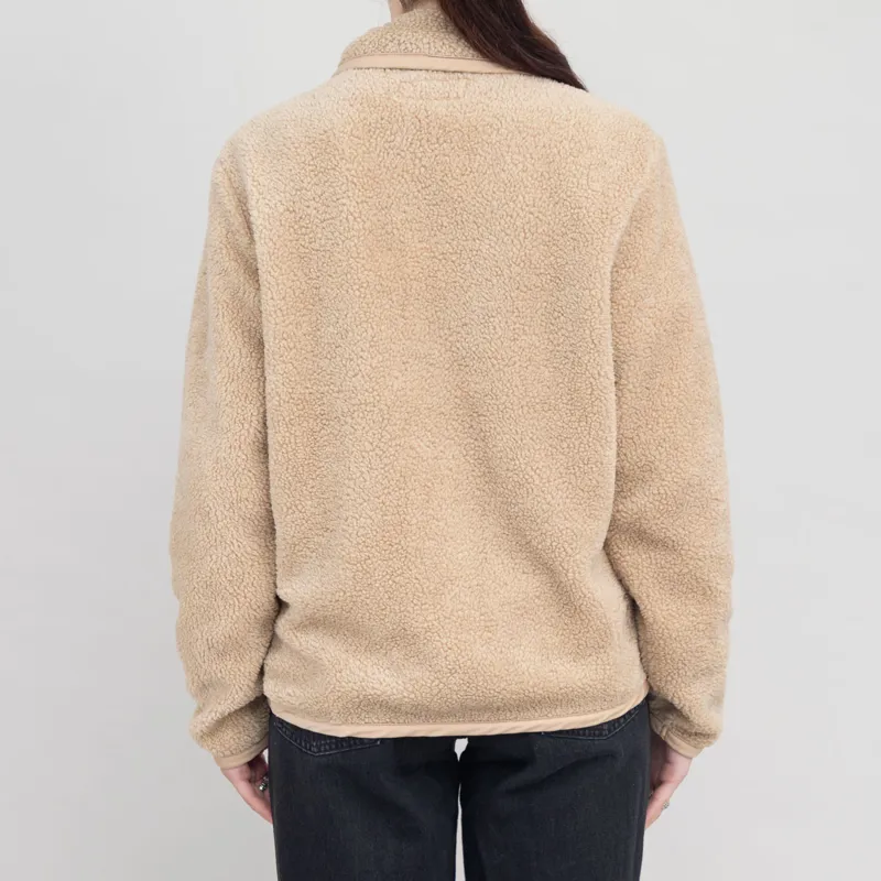 Universal Works Womens Lancaster Jacket Stone Mountain Fleece-2