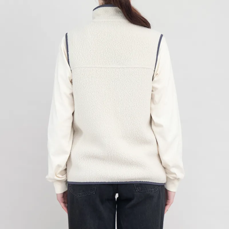 Patagonia Womens Retro Pile Vest Pelican-2