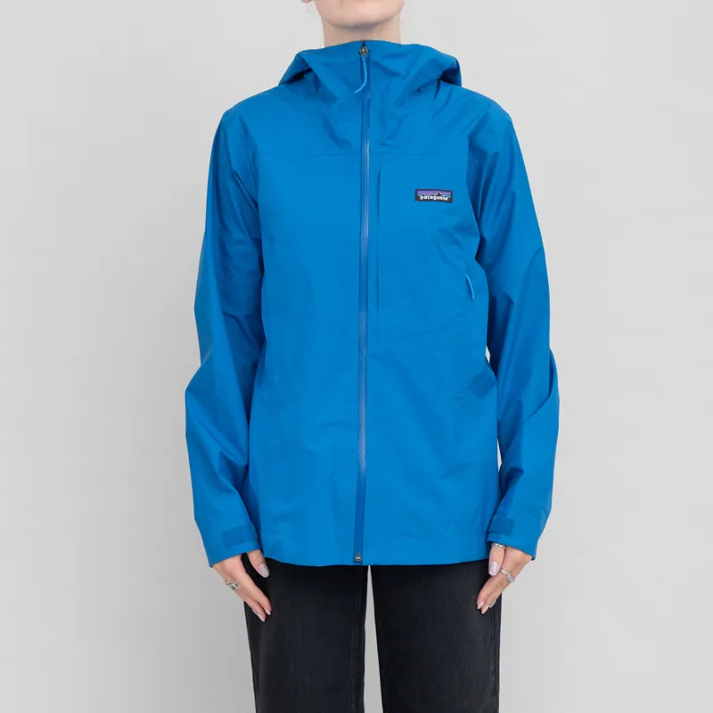 Patagonia Womens Boulder Fork Rain Jacket Endless Blue