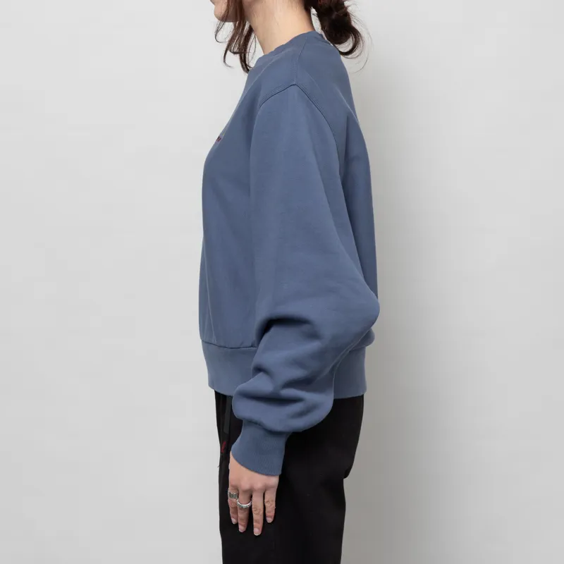 Carhartt WIP Womens American Script Sweat Positano-1