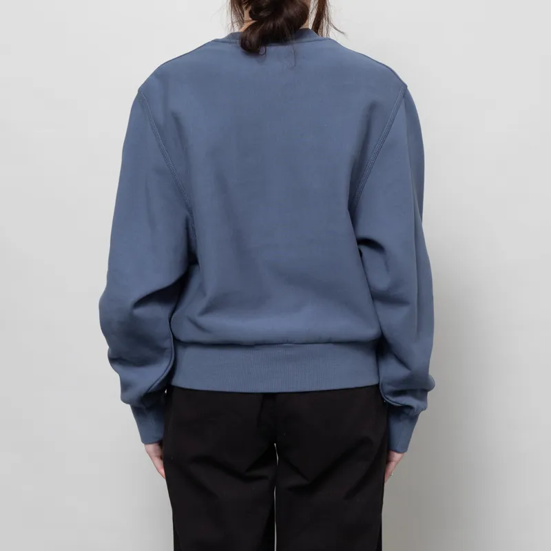 Carhartt WIP Womens American Script Sweat Positano-2