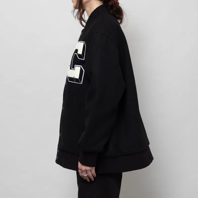 Carhartt WIP Womens Brown Ducks Bomber Patch Jacket Black