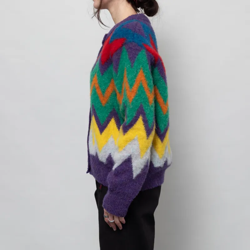 Howlin' Womens Frozen Laughter Cardigan Lavender-1