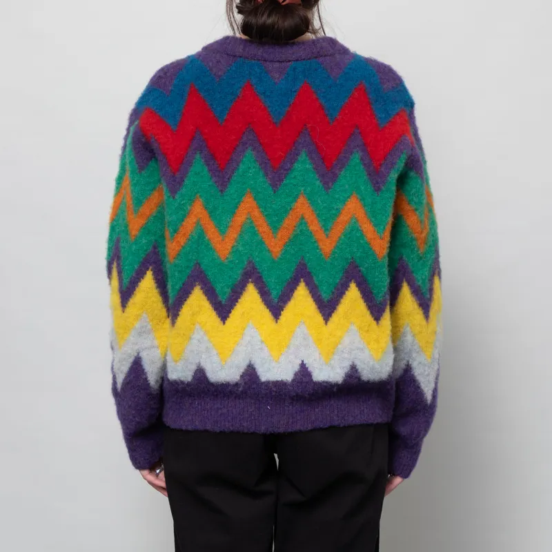 Howlin' Womens Frozen Laughter Cardigan Lavender-2