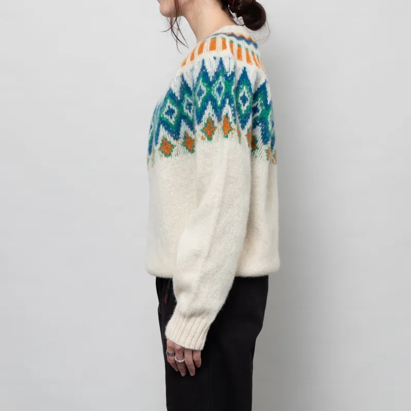 Howlin' Womens Disco Circus Knit Jumper Ecru-1