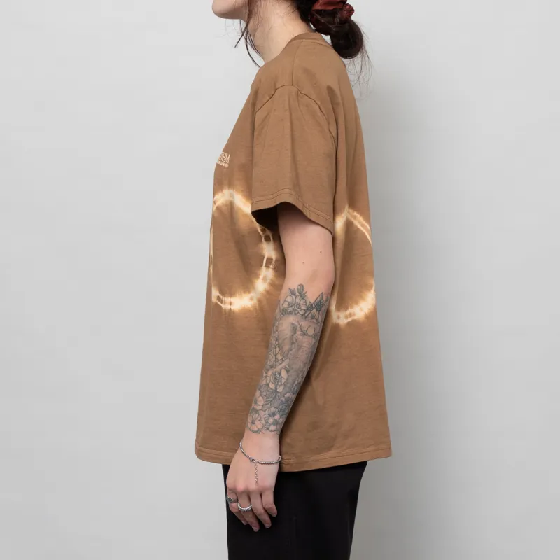 Rhythm Womens Sahara Band T Shirt Chocolate-1