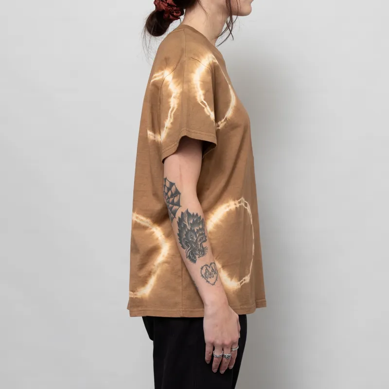 Rhythm Womens Sahara Band T Shirt Chocolate-3