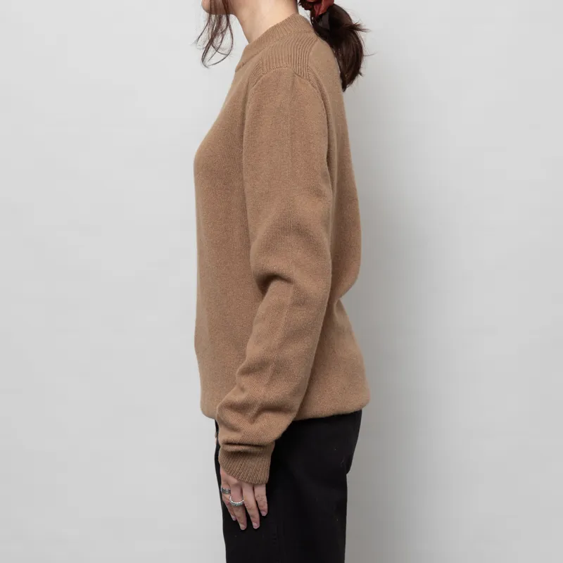 Anerkjendt Womens Akrico Lambswool Knit Shadow-1