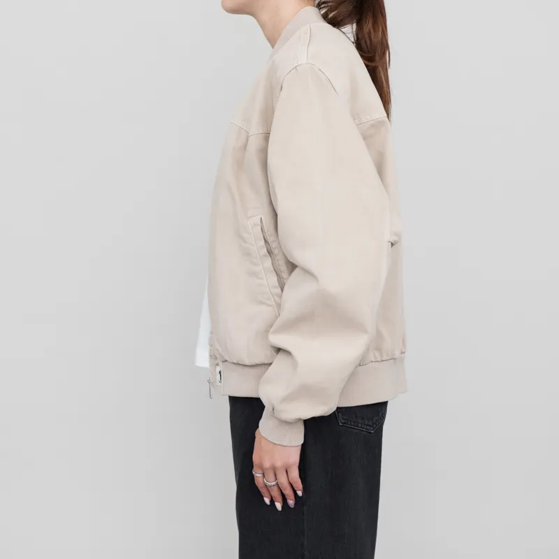 Carhartt WIP Womens OG Santa Fe Bomber Jacket Tonic-1