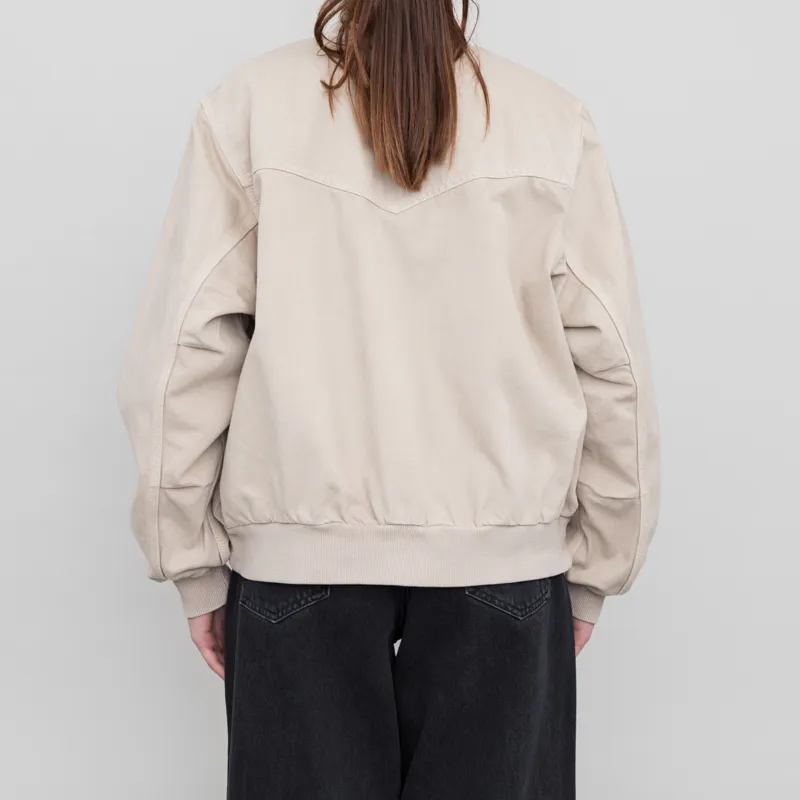 Carhartt WIP Womens OG Santa Fe Bomber Jacket Tonic-2