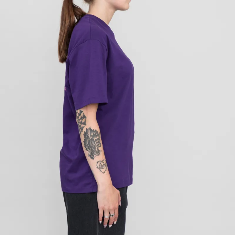 Carhartt WIP Womens Covers T Shirt Tyrian-1
