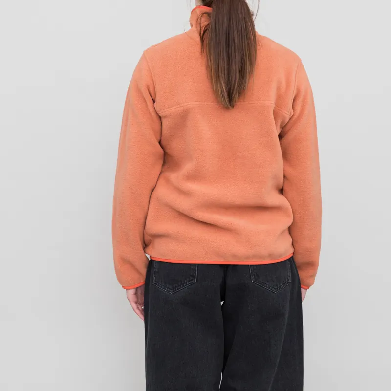 Patagonia Womens Lightweight Synchilla Snap-T Fleece Pullover Sienna Clay-2