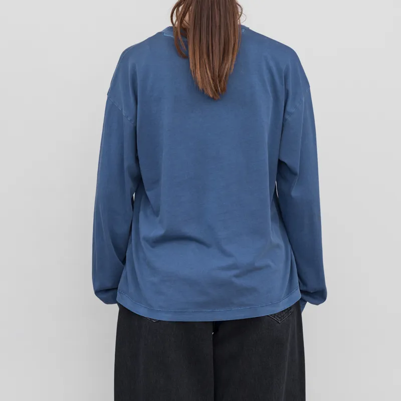 Carhartt WIP Womens Long Sleeve Nelson T Shirt Elder-2