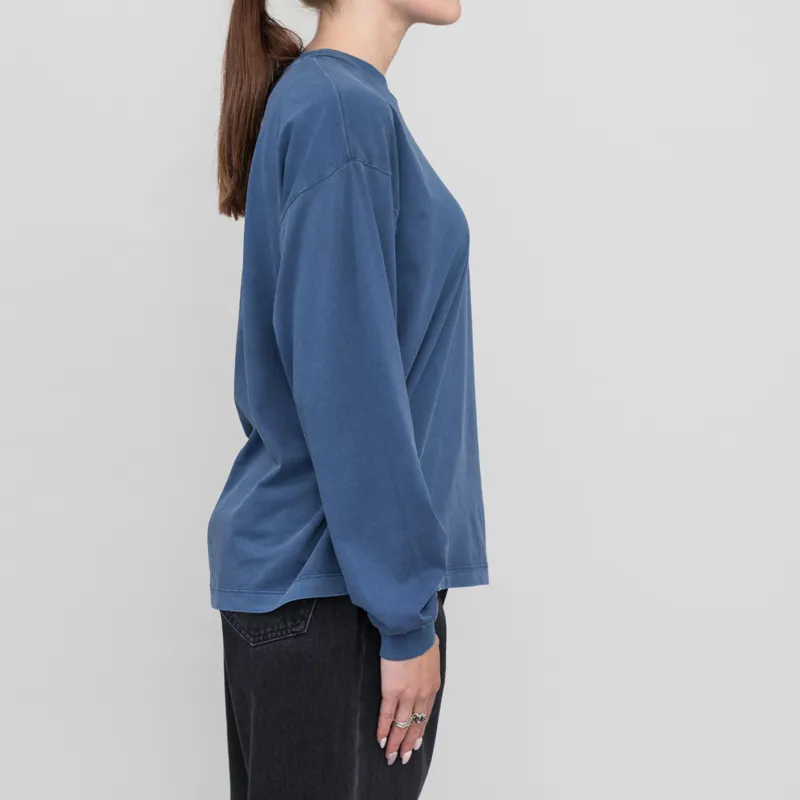 Carhartt WIP Womens Long Sleeve Nelson T Shirt Elder-3