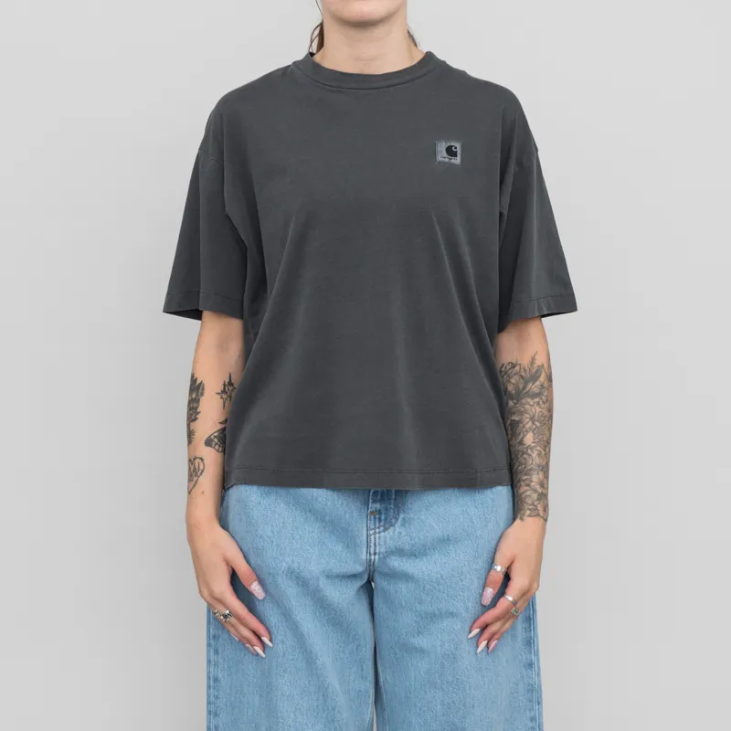Carhartt WIP Womens Nelson T Shirt Charcoal