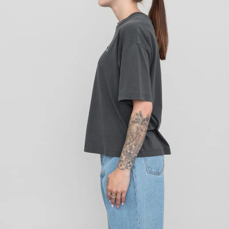 Carhartt WIP Womens Nelson T Shirt Charcoal-1