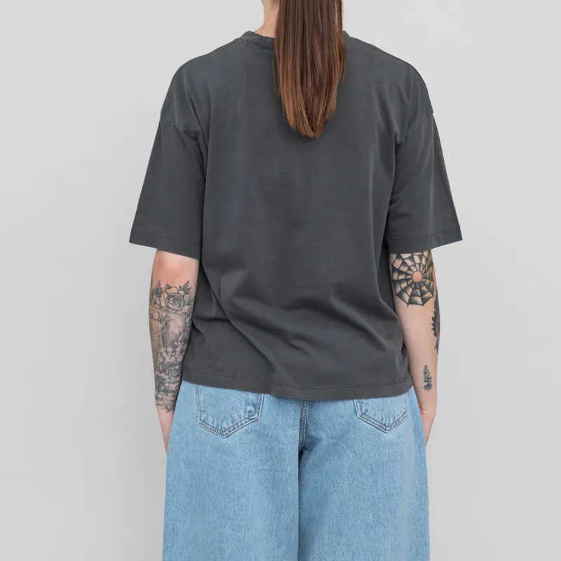 Carhartt WIP Womens Nelson T Shirt Charcoal-2