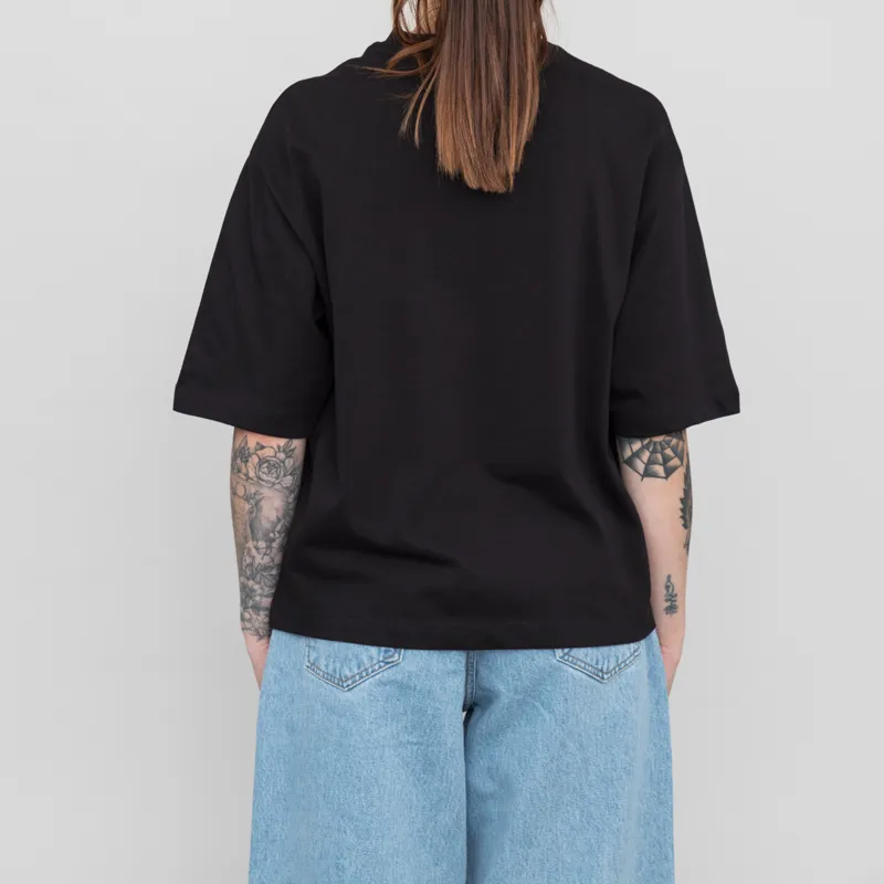 Carhartt WIP Womens Kainosho T Shirt Black Arctic Lime-2