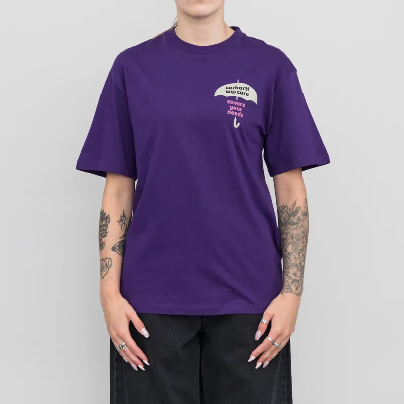 Carhartt WIP Womens Covers T Shirt Tyrian-2