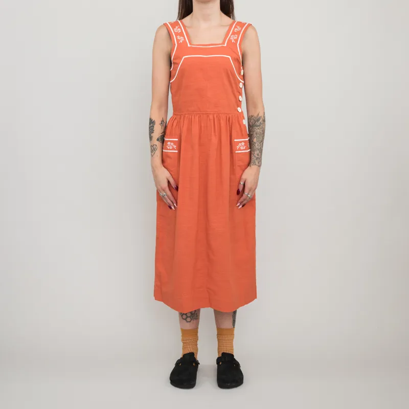 Sideline Womens Caroline Dress Tomato