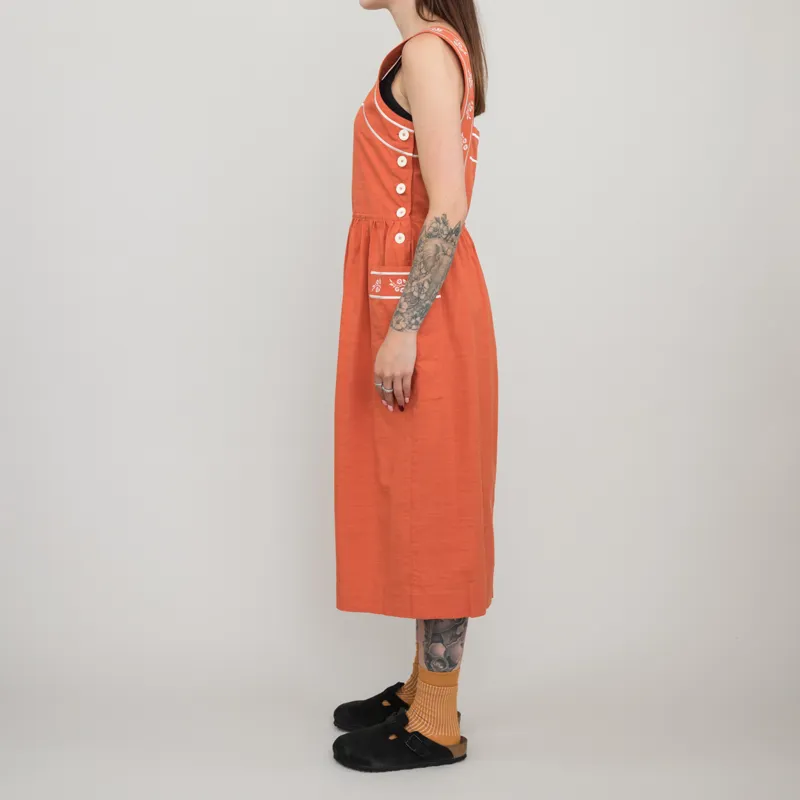 Sideline Womens Caroline Dress Tomato-1