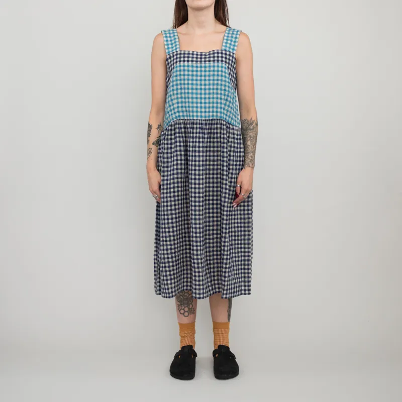 Sideline Womens Beau Dress Mixed Check