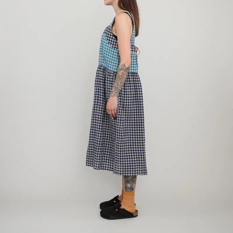 Sideline Womens Beau Dress Mixed Check-1