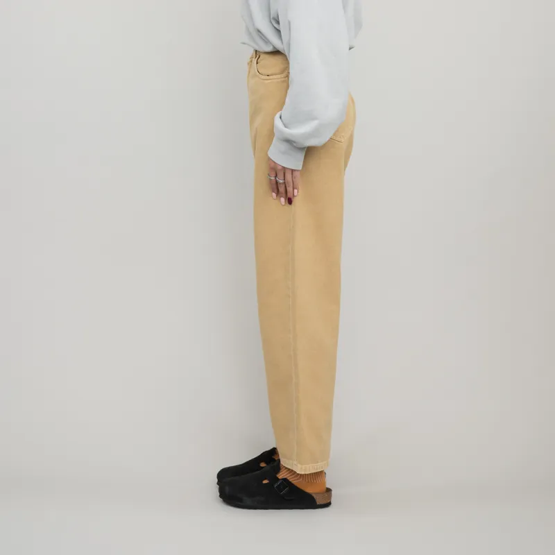 Carhartt WIP Womens Brandon Pant Bourbon Stone Dyed-1