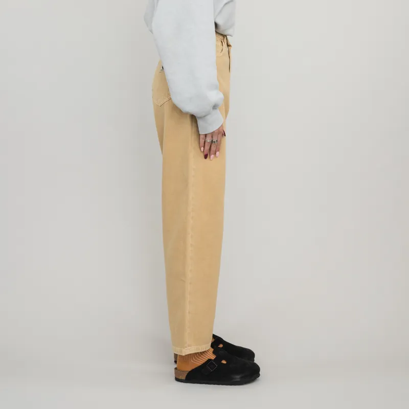 Carhartt WIP Womens Brandon Pant Bourbon Stone Dyed-3