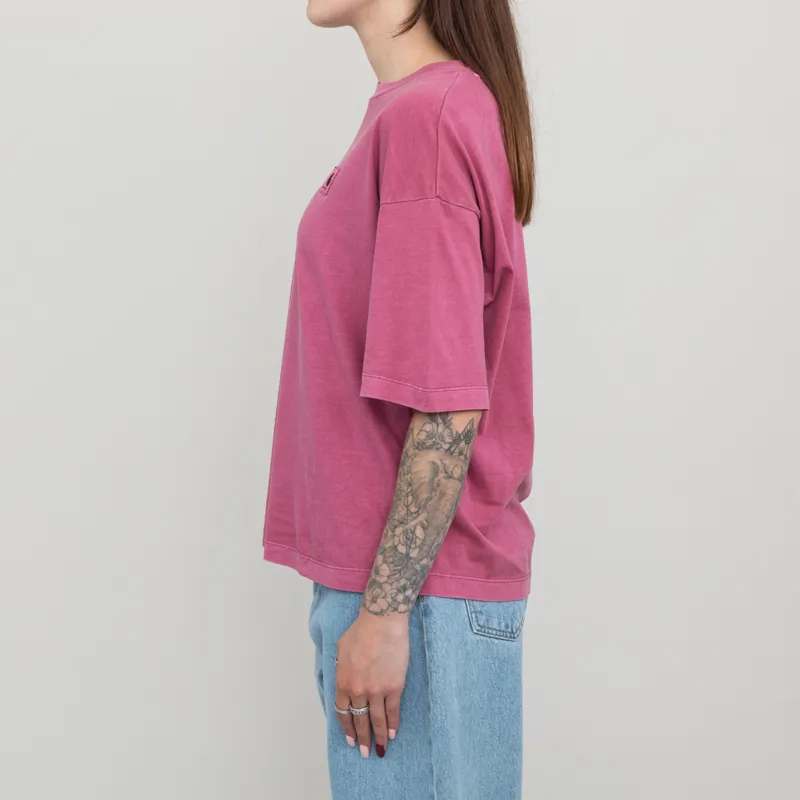 Carhartt WIP Womens Nelson T Shirt Magenta-1