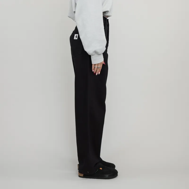 Carhartt WIP Womens Brandon Pant Black Rinsed-3