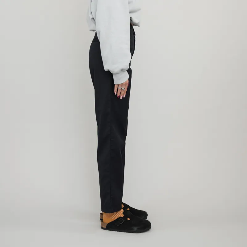 Carhartt WIP Womens Master Pant Black Rinsed Dunmore Twill-3