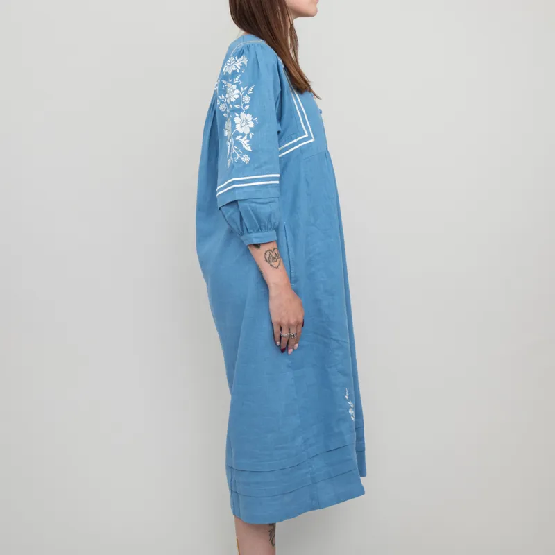 Sideline Womens Nico Dress Blue Mist-3