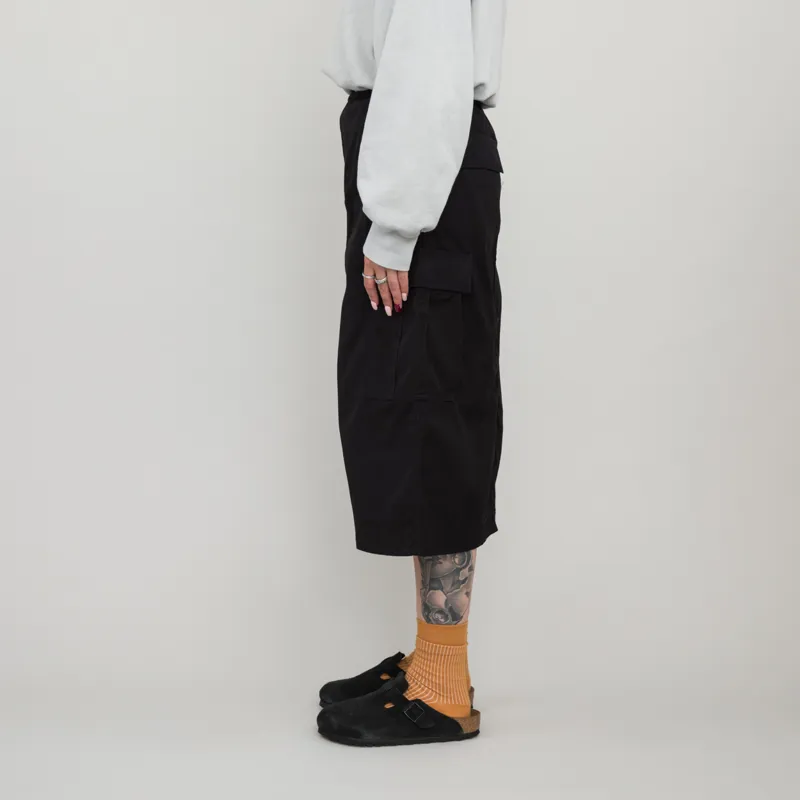 Carhartt WIP Womens Jet Cargo Skirt Black-1