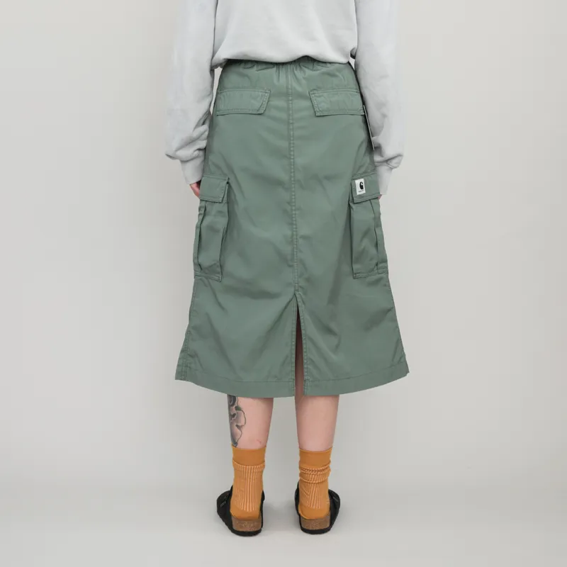 Carhartt WIP Womens Jet Cargo Skirt Park-2