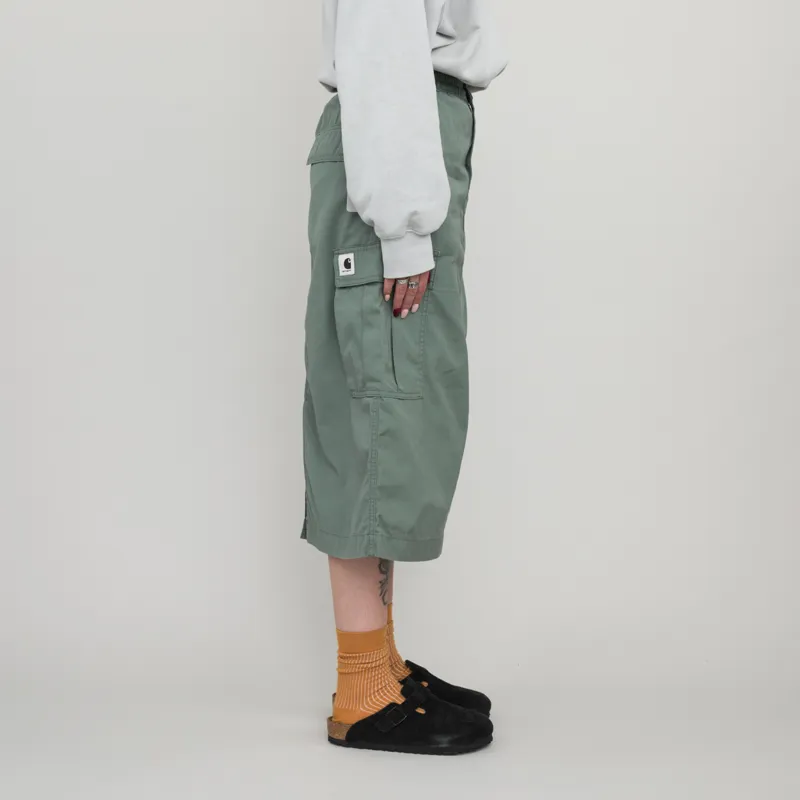 Carhartt WIP Womens Jet Cargo Skirt Park-3