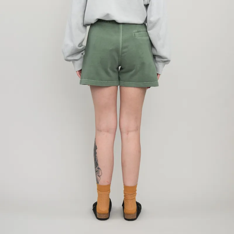 Carhartt WIP Womens Duster Sweat Short Park Garment Dyed-2