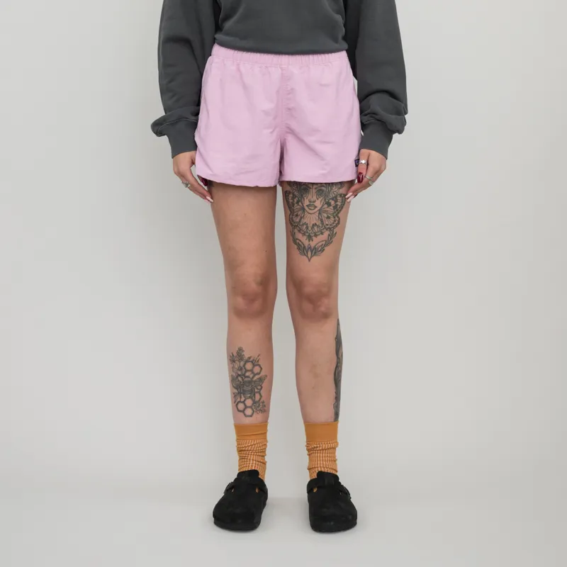 Patagonia Womens Barely Baggies Shorts Milkweed Mauve