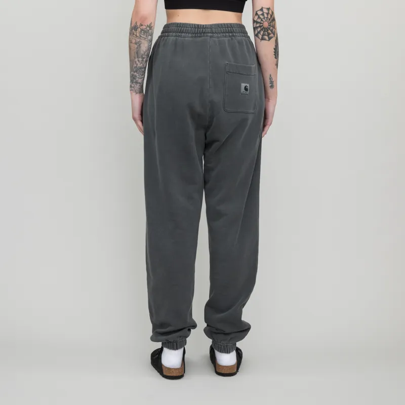 Carhartt WIP Womens Nelson Sweat Pant Charcoal-2