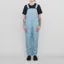 Carhartt WIP Womens Norris Bib Overall Misty Sky Garment Dyed