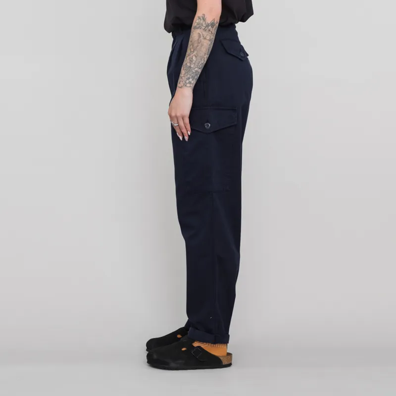 Carhartt WIP Womens Collins Pant Air Force Blue Moraga Twill-1