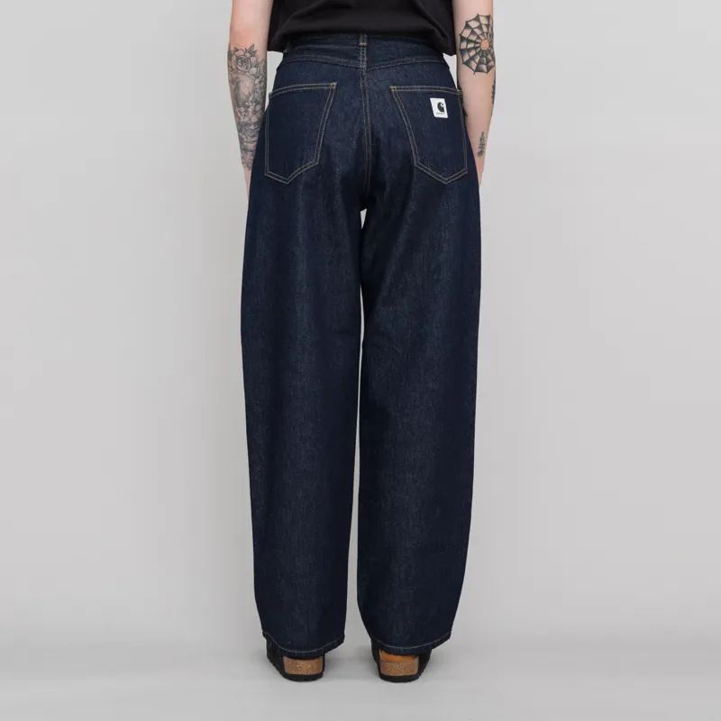 Carhartt WIP Womens Brandon Pant Jeans Blue Rinsed Denim