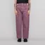 Carhartt WIP Womens Brandon Pant Dusty Fuchsia Stone Dyed