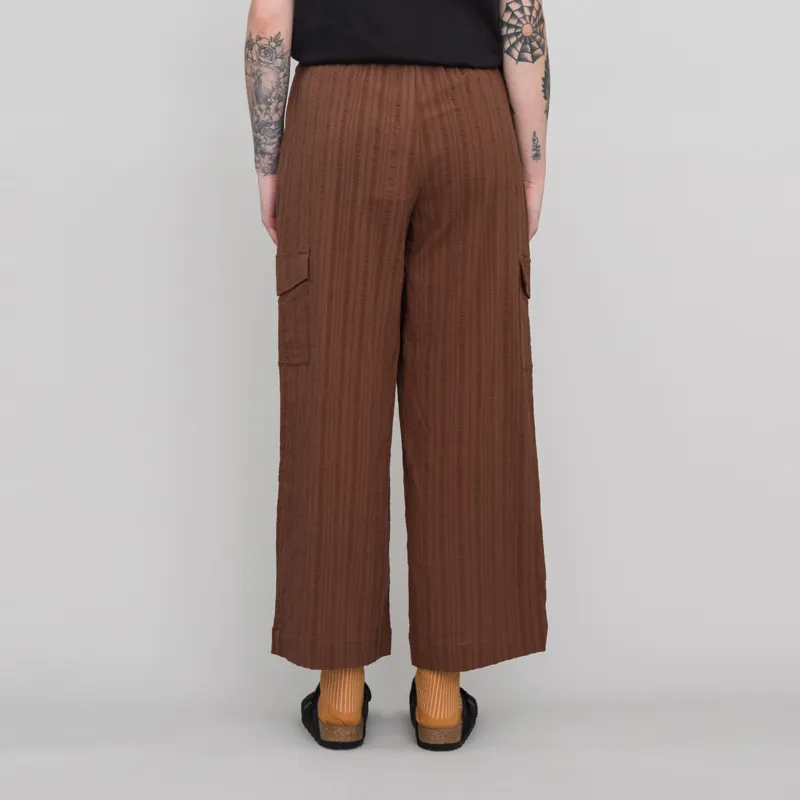 Rhythm Womens Almalfi Cargo Pant Chocolate-2