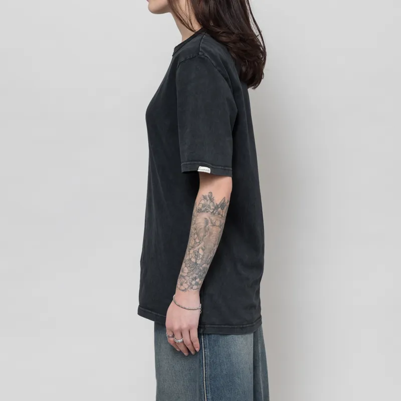 Anerkjendt Womens Akkikki T Shirt Caviar-1