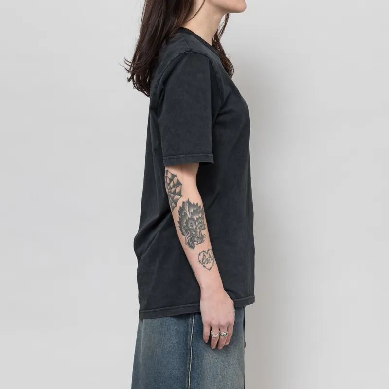 Anerkjendt Womens Akkikki T Shirt Caviar-3