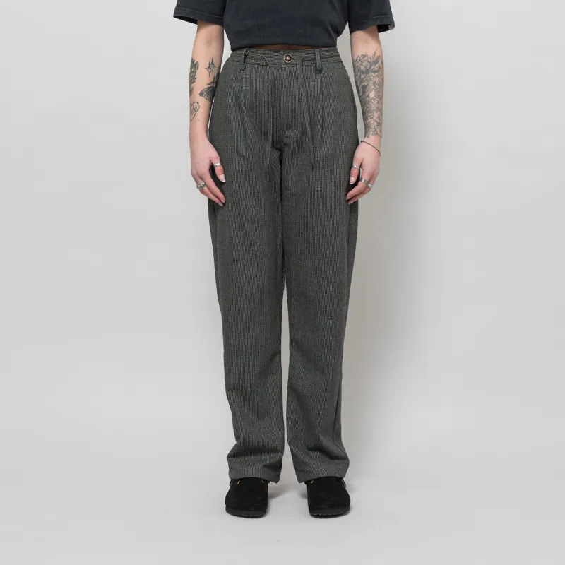 パンツ REVERBERATE wool/cotton stripe trousers Whistles Luna Stripe Trousers, Ivory/Multi