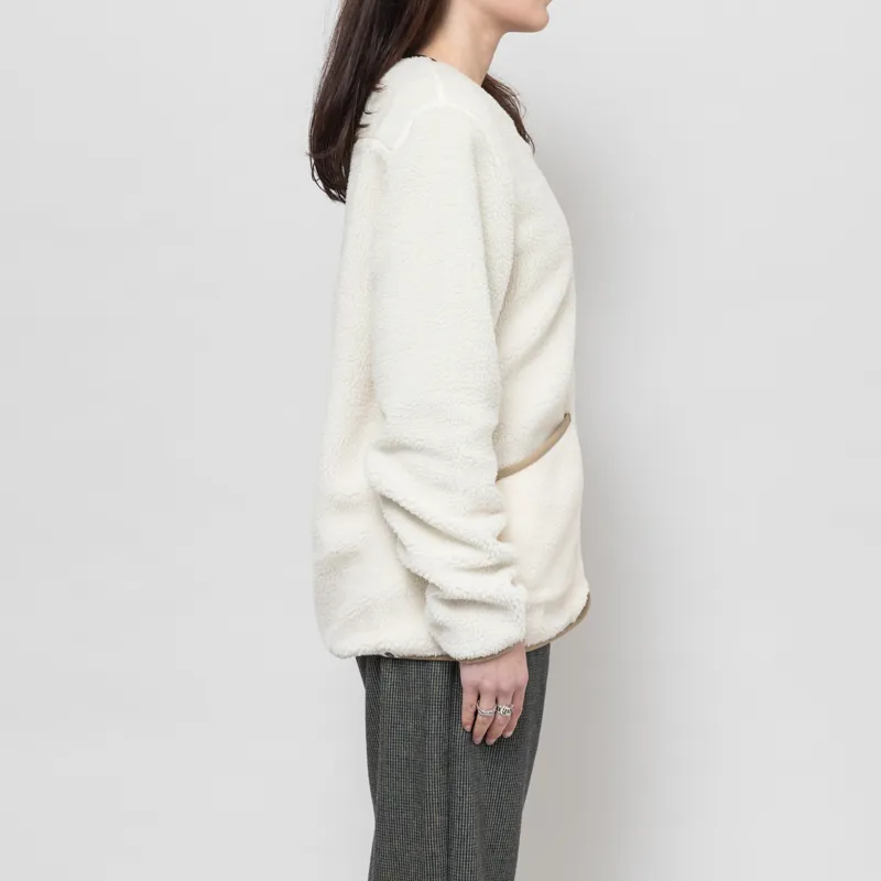 Anerkjendt Womens Akanders Pile Cardigan Tofu-3